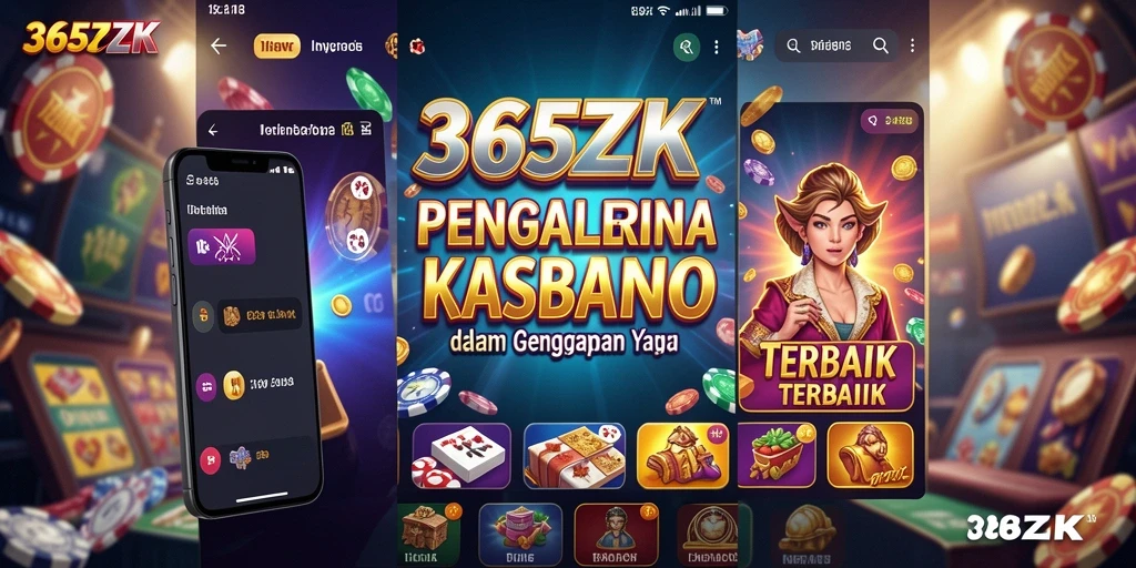Tampilan permainan slot yang menarik dan memukau di 365ZK.