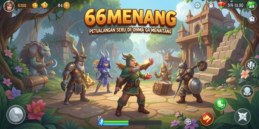 Gameplay seru dan menantang di dunia petualangan.