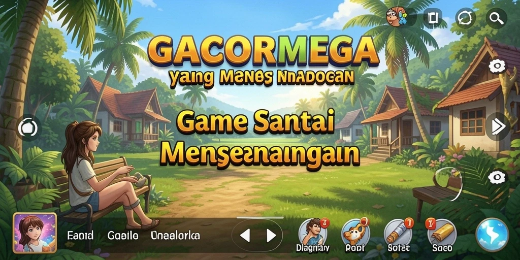 Screenshot gameplay GACORMEGA dengan tantangan seru.