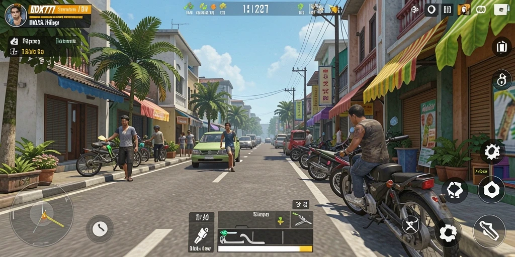 Tampilan gameplay <strong>IDX777</strong> yang menarik dengan grafis yang memukau.