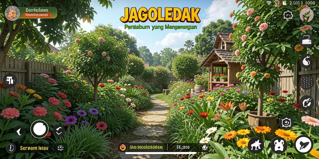 Tampilan gameplay JAGOLEDAK yang seru dan menantang.