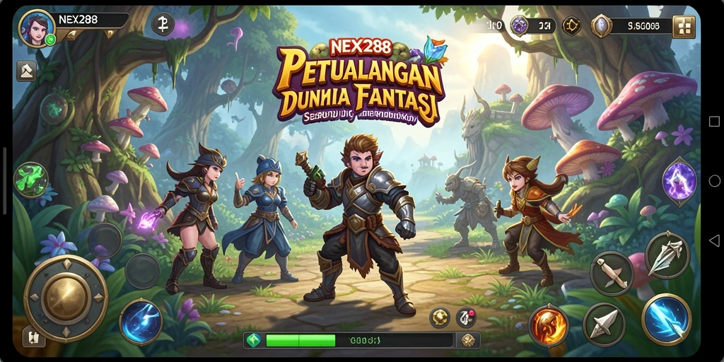 Tampilan gameplay seru dalam NEX288 dengan petualangan mendebarkan.