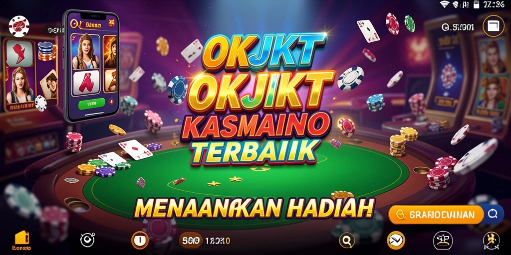 Tangkapan layar menampilkan gameplay seru dari aplikasi Kasino OKJKT.