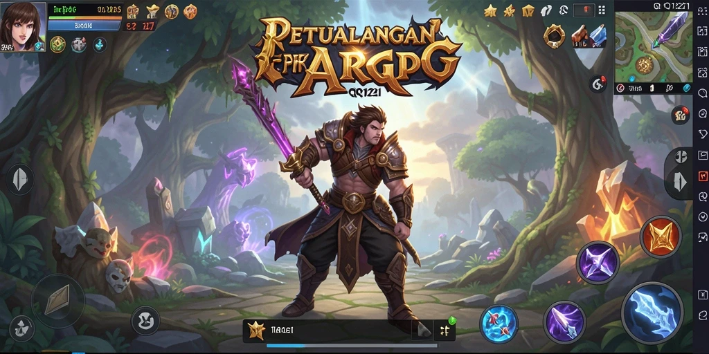 Tangkapan layar gameplay menampilkan pertarungan epik dalam QQ1221.