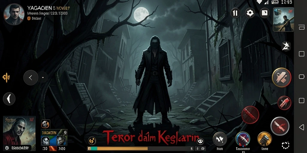 Gameplay YAGAOHEN dengan suasana Horror yang mencekam.